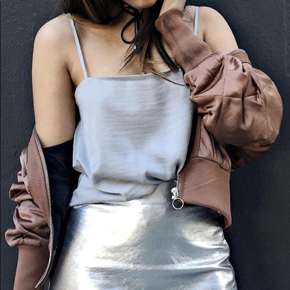 Forever 21 Satin Cami (Size S)